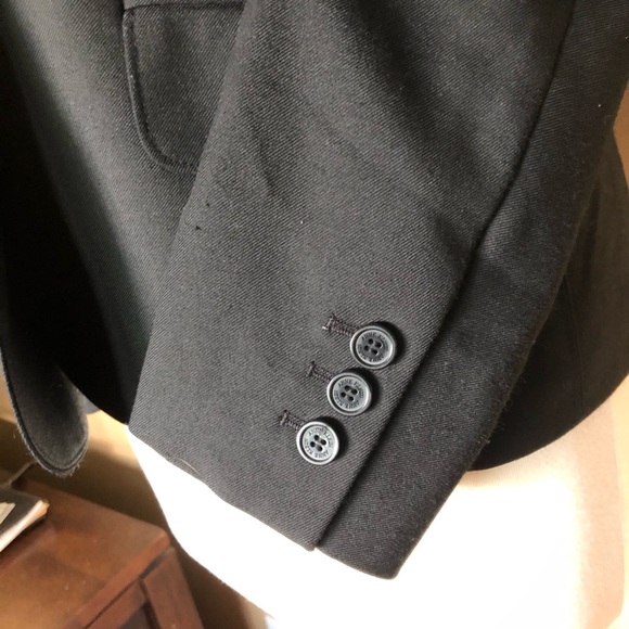 ANNE KLEIN BLACK BLAZER SIZE 2 - Picture 6 of 12